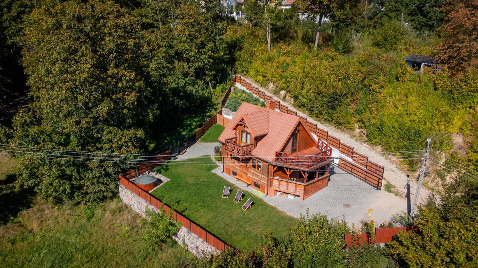Bug Na Skarpie - Domek Wypoczynkowy Z Jacuzzi I Kominkiem Drohiczyn Extérieur photo